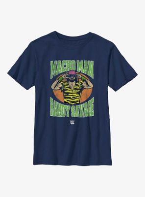 WWE Macho Man Randy Savage Retro IconYouth T-Shirt