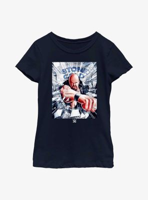 WWE Stone Cold Steve Austin Poster Youth Girls T-Shirt