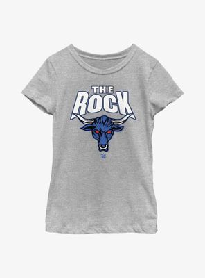 WWE The Rock Logo Youth Girls T-Shirt