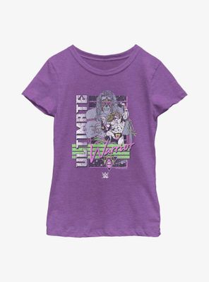 WWE Ultimate Warrior Poster Youth Girls T-Shirt
