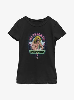 WWE Ultimate Warrior Retro Logo Youth Girls T-Shirt