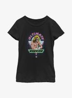 WWE Ultimate Warrior Retro Logo Youth Girls T-Shirt