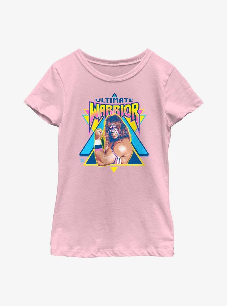 WWE Ultimate Warrior Triangle Logo Youth Girls T-Shirt