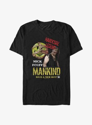 WWE Mick Foley Mankind Hardcore Legend T-Shirt