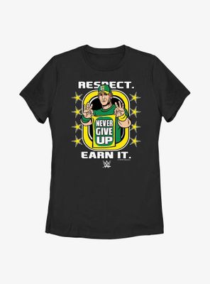 WWE John Cena Respect Earn It Womens T-Shirt