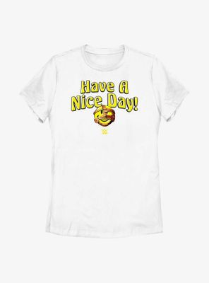 WWE Mick Foley Mankind Have A Nice Day! Icon Womens T-Shirt