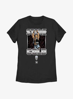 WWE Stone Cold Steve Austin Crowd Womens T-Shirt