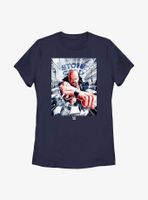 WWE Stone Cold Steve Austin Poster Womens T-Shirt