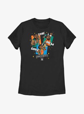 WWE The New Day 8-Bit Womens T-Shirt