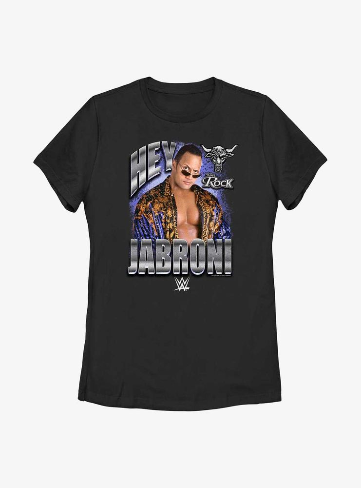 WWE The Rock Hey Jabroni Womens T-Shirt