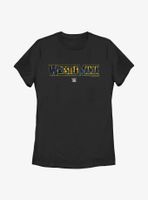 WWE WrestleMania Blue & Gold Logo Womens T-Shirt