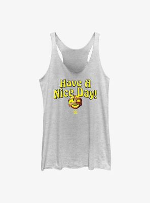 WWE Mick Foley Mankind Have A Nice Day! Icon Womens Tank Top