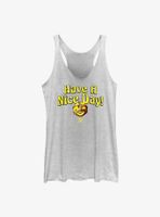 WWE Mick Foley Mankind Have A Nice Day! Icon Womens Tank Top