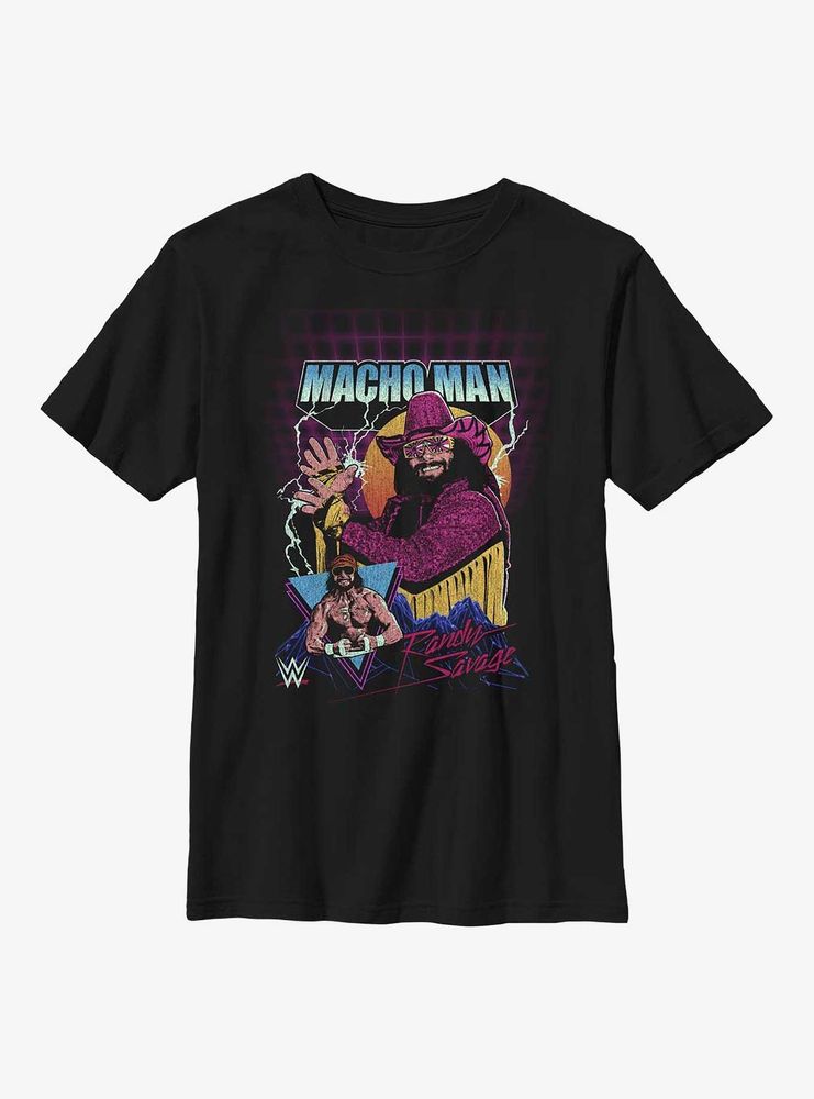 WWE Macho Man Randy Savage Retro Youth T-Shirt