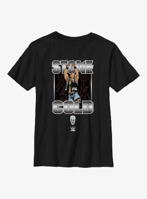 WWE Stone Cold Steve Austin Crowd Youth T-Shirt