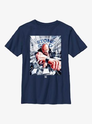 WWE Stone Cold Steve Austin Poster Youth T-Shirt