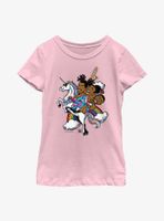 WWE The New Day Unicorn Youth Girls T-Shirt