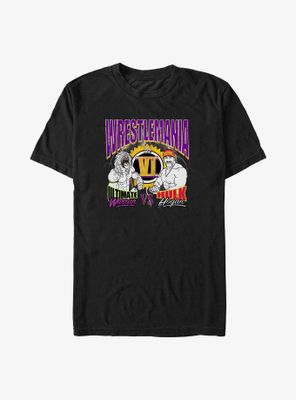 WWE Wrestlemania 6 Ultimate Warrior Vs. Hulk Hogan RetroT-Shirt