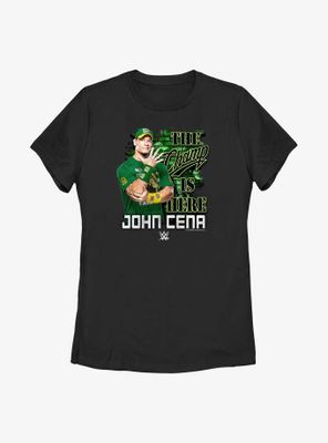 WWE John Cena The Champ Is Here Womens T-Shirt