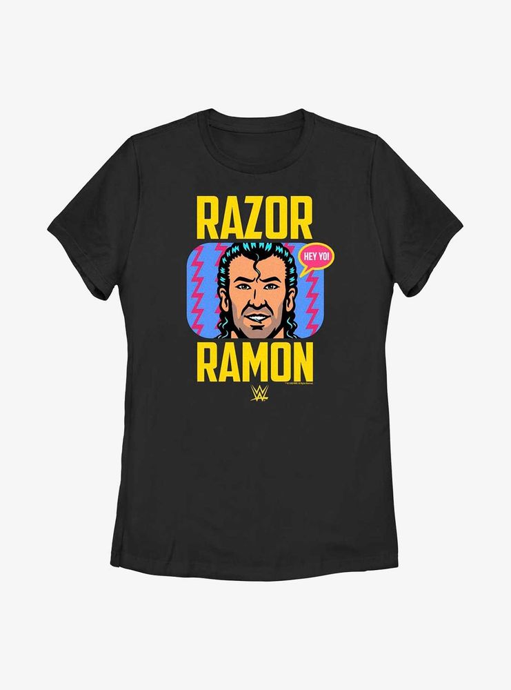 WWE Razor Ramon Scott Hall Retro Womens T-Shirt
