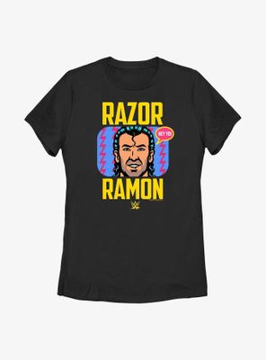 WWE Razor Ramon Scott Hall Retro Womens T-Shirt