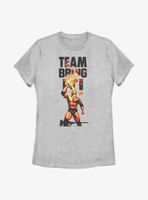 WWE The Rock Team Bring It! Photo Womens T-Shirt