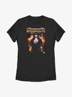 WWE The Undertaker Flames Womens T-Shirt