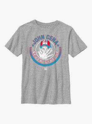 WWE John Cena Never Give Up Icon Youth T-Shirt