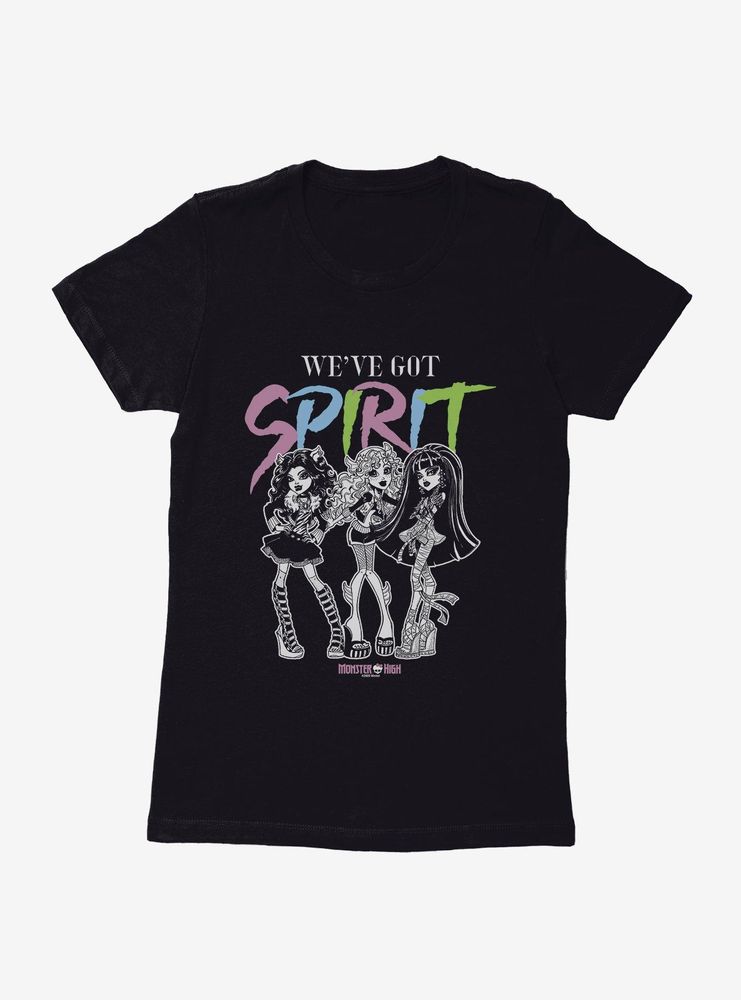 Monster High We've Got Spirit Womens T-Shirt