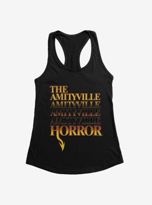 The Amityville Horror Logo Womens Tank Top