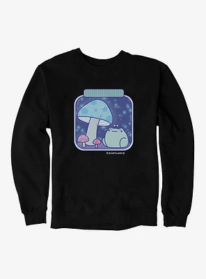 Rainylune Sprout Mushroom Jar Sweatshirt