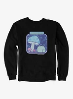 Rainylune Sprout Mushroom Jar Sweatshirt