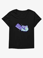 Rainylune Friend The Frog Knife Girls T-Shirt Plus
