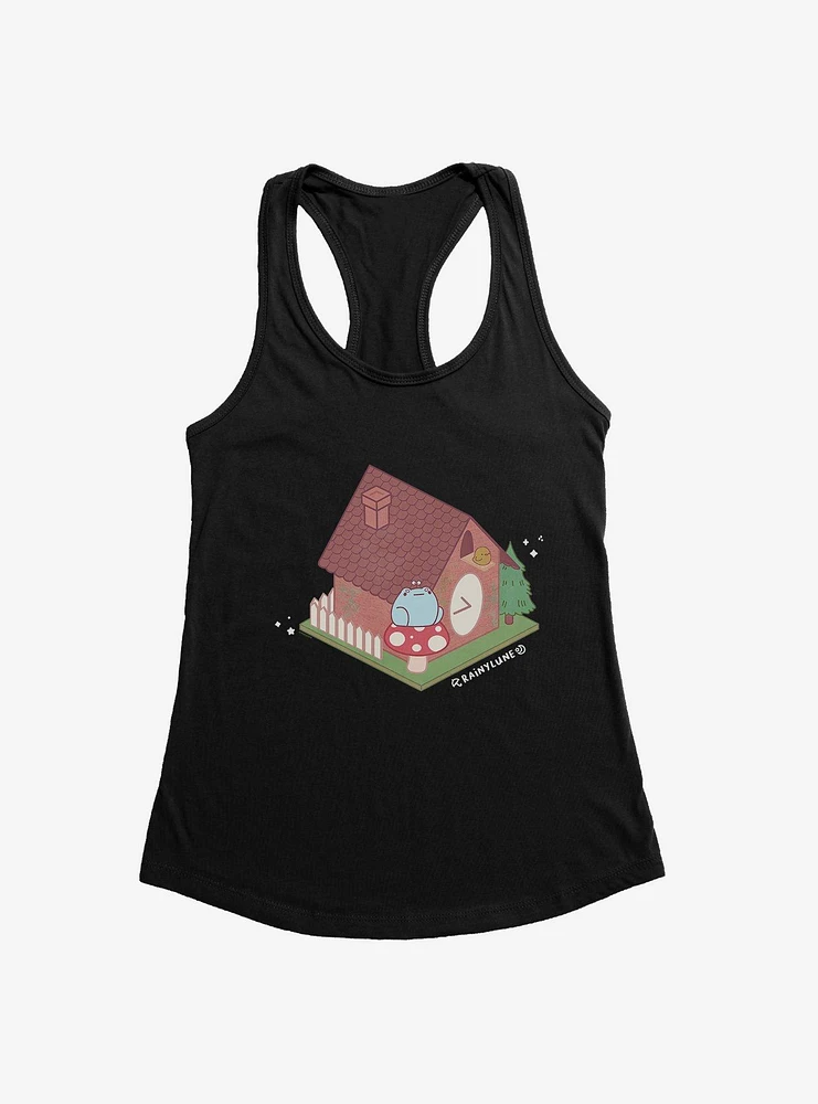 Rainylune Sprout The Frog Clock Girls Tank