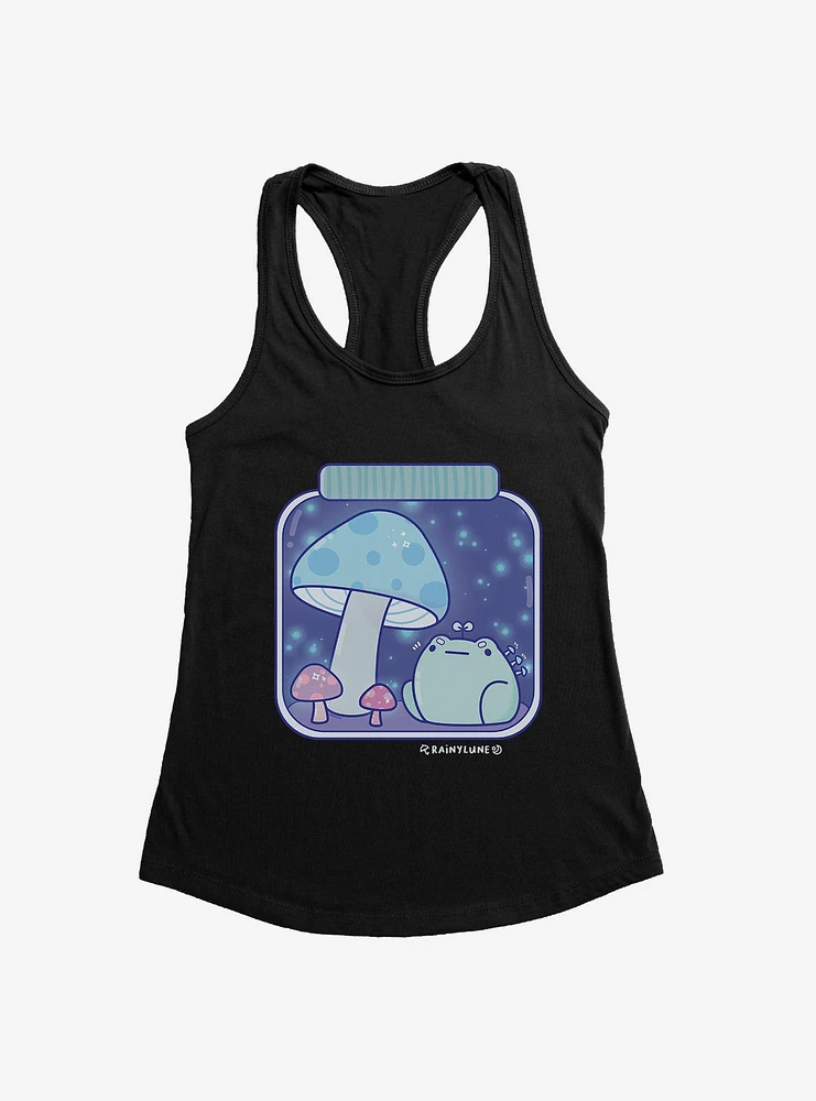 Rainylune Sprout The Frog Mushroom Jar Girls Tank