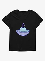 Rainylune Son The Frog Umbrella Girls T-Shirt Plus