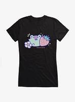 Rainylune Friend The Frog Strawberry Girls T-Shirt