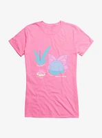 Rainylune Sprout The Frog Butterfly Girls T-Shirt