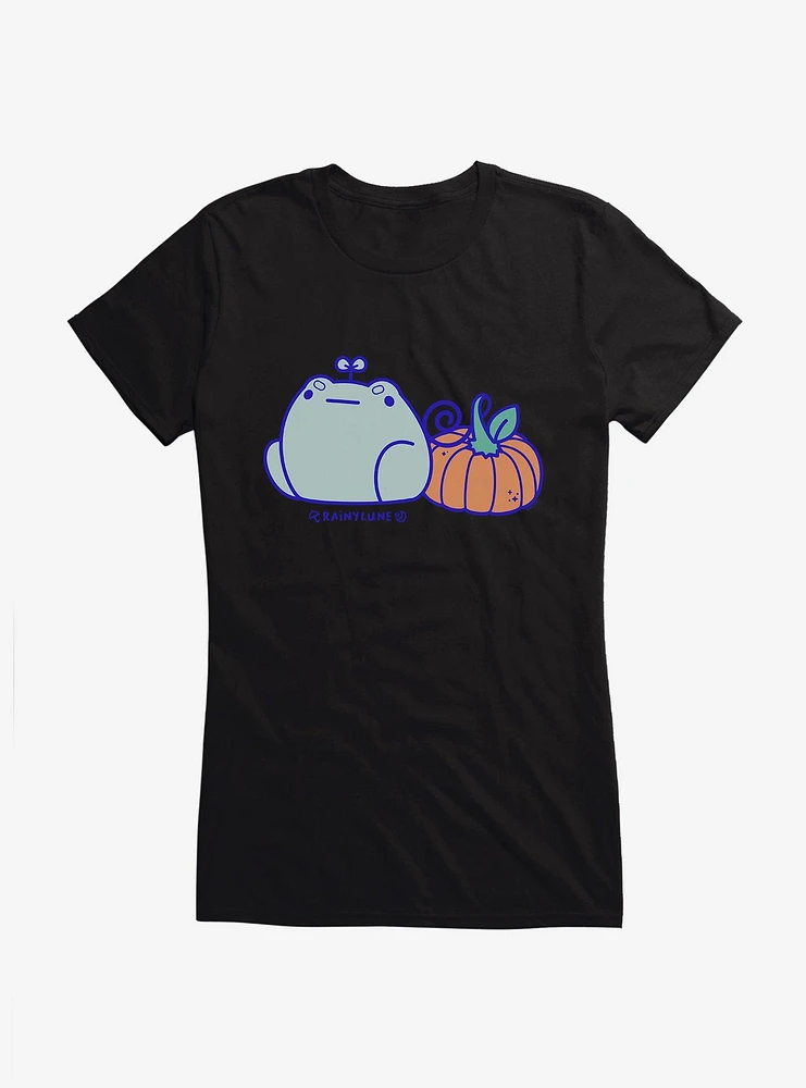 Rainylune Sprout The Frog Pumpkin Girls T-Shirt