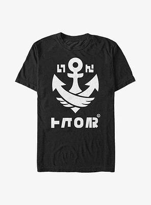 Nintendo Splatoon Splat Badge Anchor T-Shirt