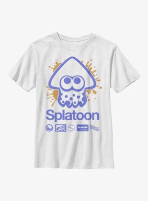 Nintendo Splatoon Squid Logo Youth T-Shirt