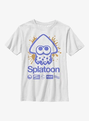 Nintendo Splatoon Squid Logo Youth T-Shirt