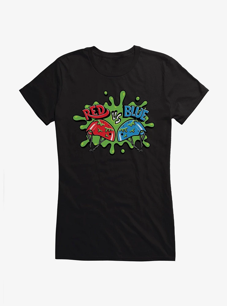 Double Dare Red Vs Blue Girls T-Shirt