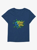 Double Dare Logo Girls T-Shirt Plus