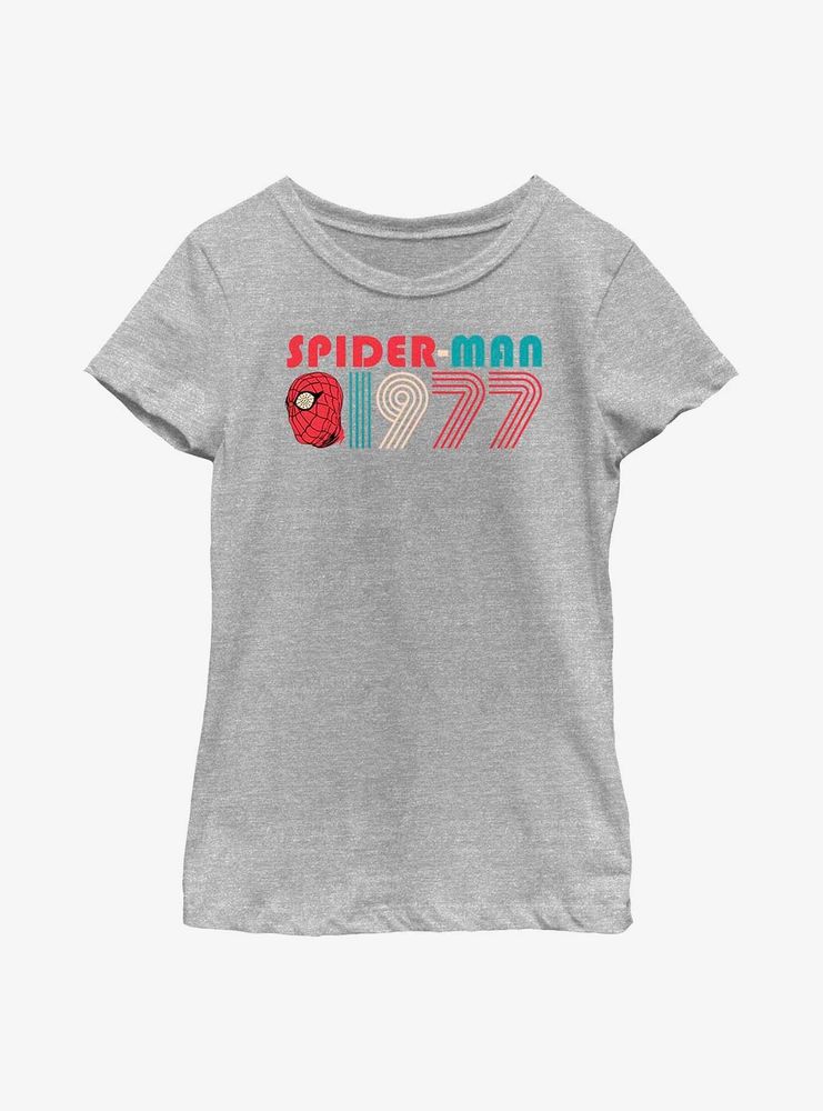 Marvel Spider-Man 1977 Retro Youth Girls T-Shirt