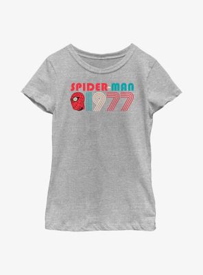 Marvel Spider-Man 1977 Retro Youth Girls T-Shirt