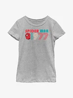 Marvel Spider-Man 1977 Retro Youth Girls T-Shirt