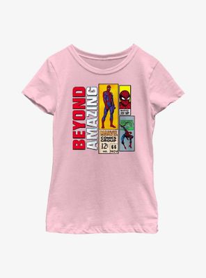 Marvel Spider-Man Beyond Amazing Comic Youth Girls T-Shirt