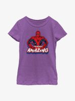 Marvel Spider-Man Beyond Amazing Pose Youth Girls T-Shirt