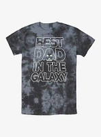 Star Wars Vader Galaxy Dad Tie-Dye T-Shirt